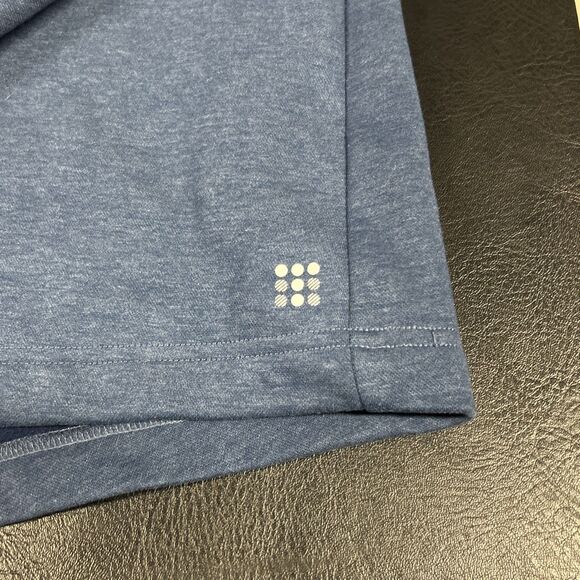 Title Nine Mighty Tunic Womens XL Blue Hoodie Pockets Fleece Full Zip Sweatshirt - Picture 4 of 8